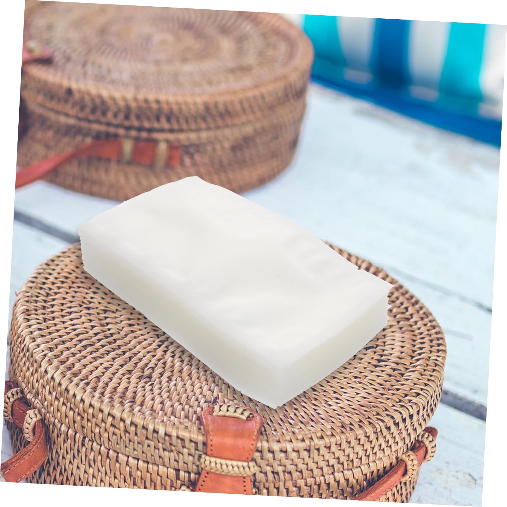 GRIRIW 100pcs Vacuum Sealing Bags 15x10cm Food Storage Saver Clear Design for Viewing