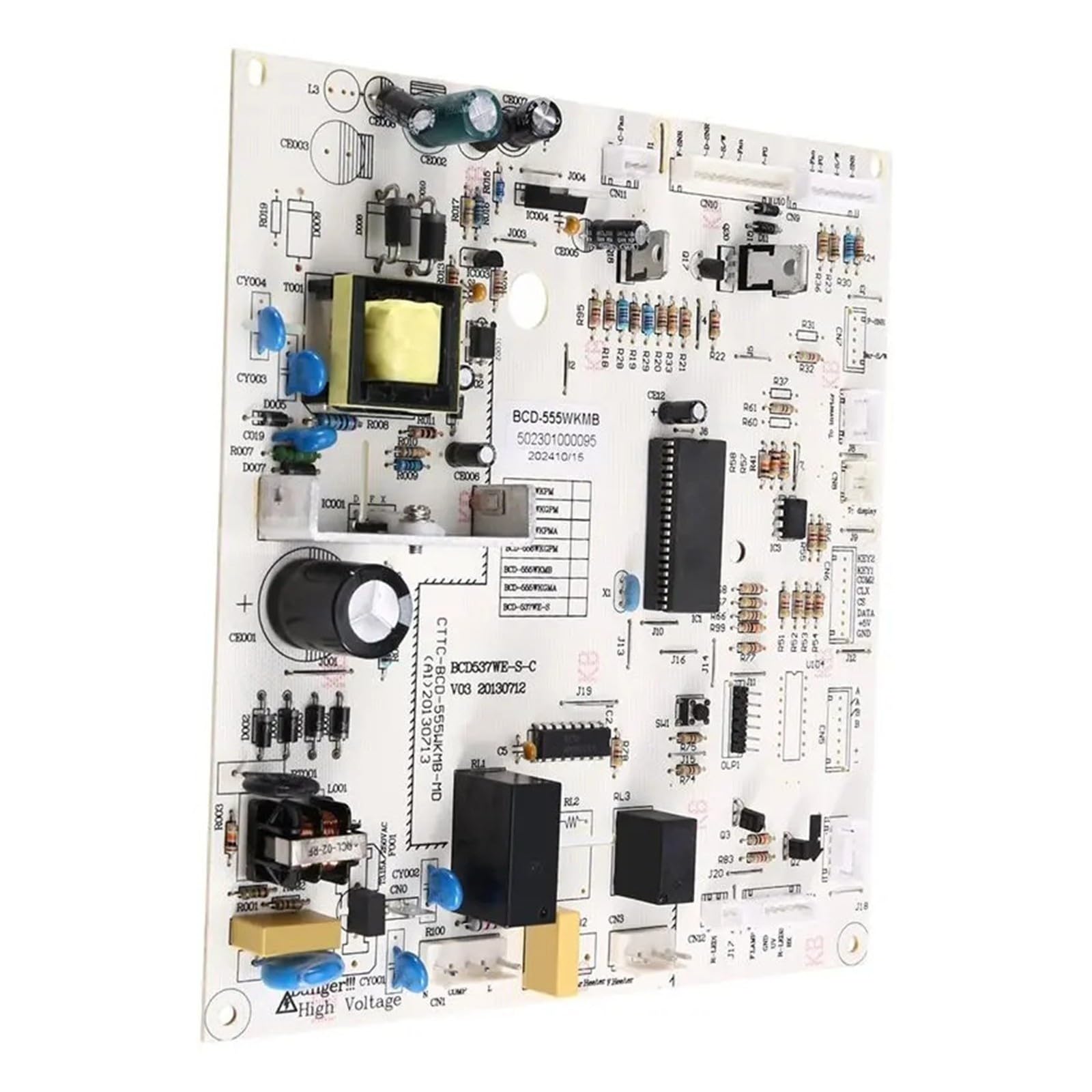 Scheda Madre Del Frigorifero BCD-555WKMB 502301000095, Compatibile for Midea, Scheda Di Controllo Del Circuito Del Frigorifero Scheda Di Controllo Del Frigorifero sostituire