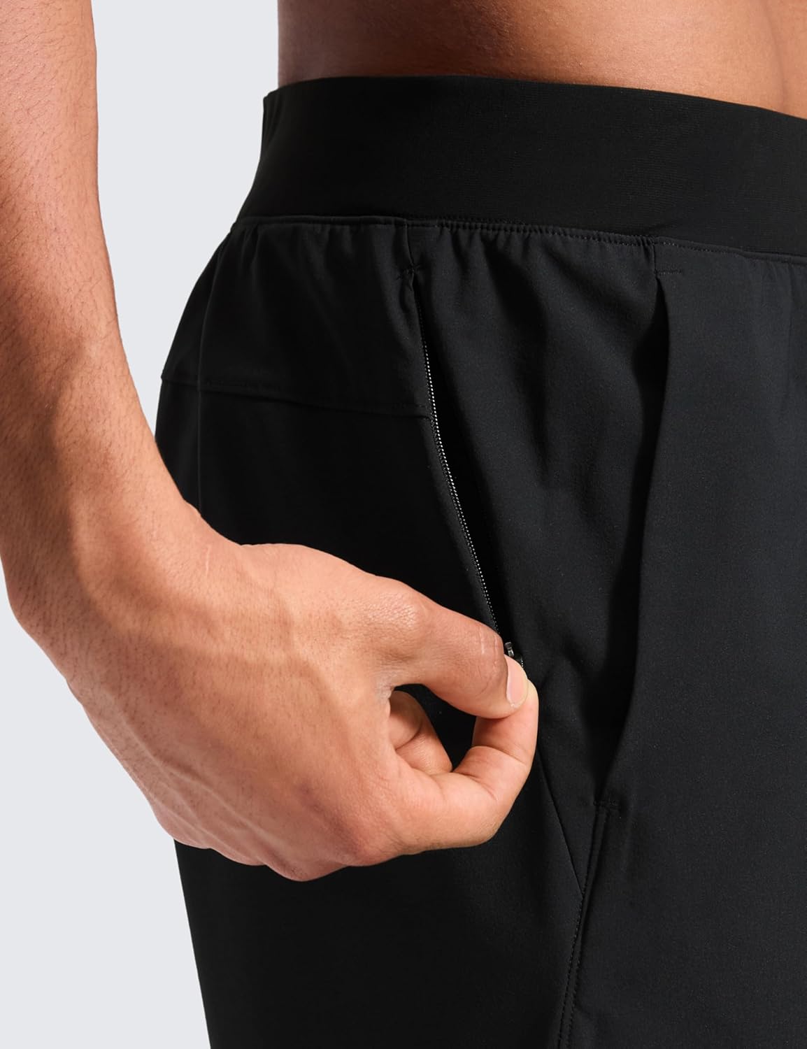 CRZ YOGA Workout Daily Pants for Men 30" - Quick Dry Sweat-Wicking Athletic Casual Lounge Joggers Trouser with Pockets - Image 4