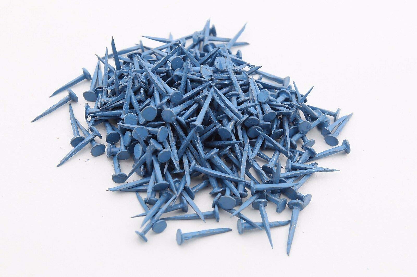 GIMP PINS 13MM 100g Blue, C PERRIN Upholstery Supplies