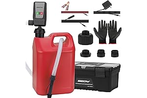 Gas Can Pump with 51" Hose and Auto-Stop Sensor