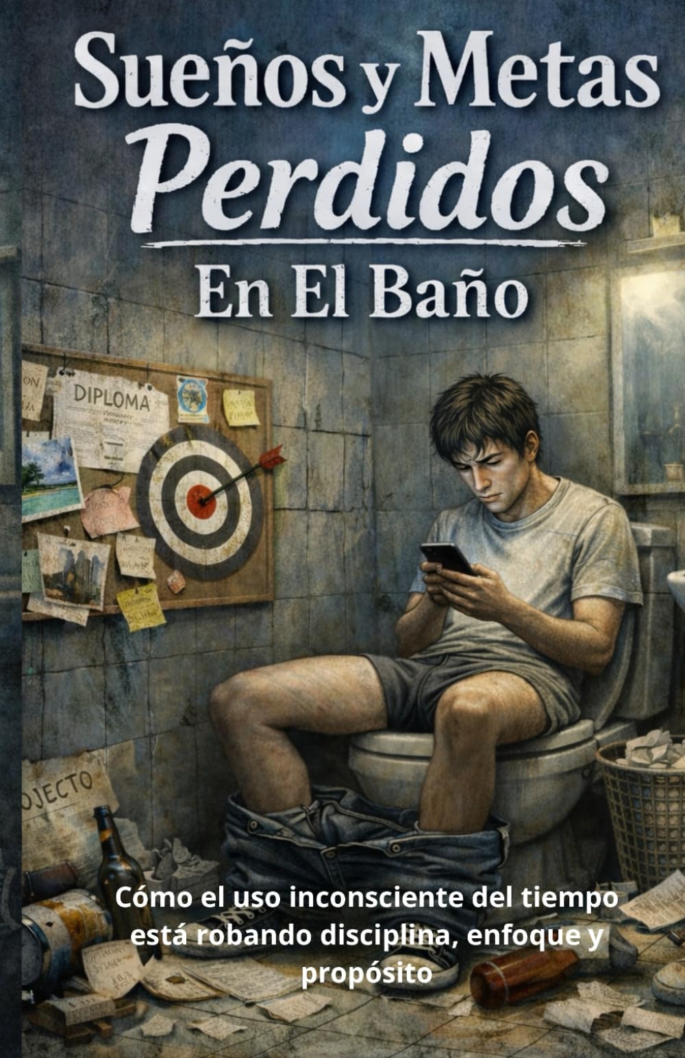 Sueños Y Metas Perdidos En El Baño: Cómo El Uso Inconsciente Del Tiempo Está Robando Disciplina, Enfoque y Propósito (Mensajes Que Despiertan)
