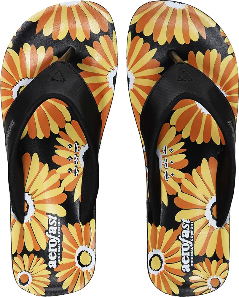 Aerofast PU Black Casual (LA0883) Slippers for Women - 36 EU (B0B5L9M45J) Amazon Price History, Amazon Price Tracker