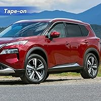 Vista 127 de Viseras de ventana in-Channel, protectores contra la lluvia para 2011-2023 Dodge Charger, visores de ventilación de ventana con deflectores