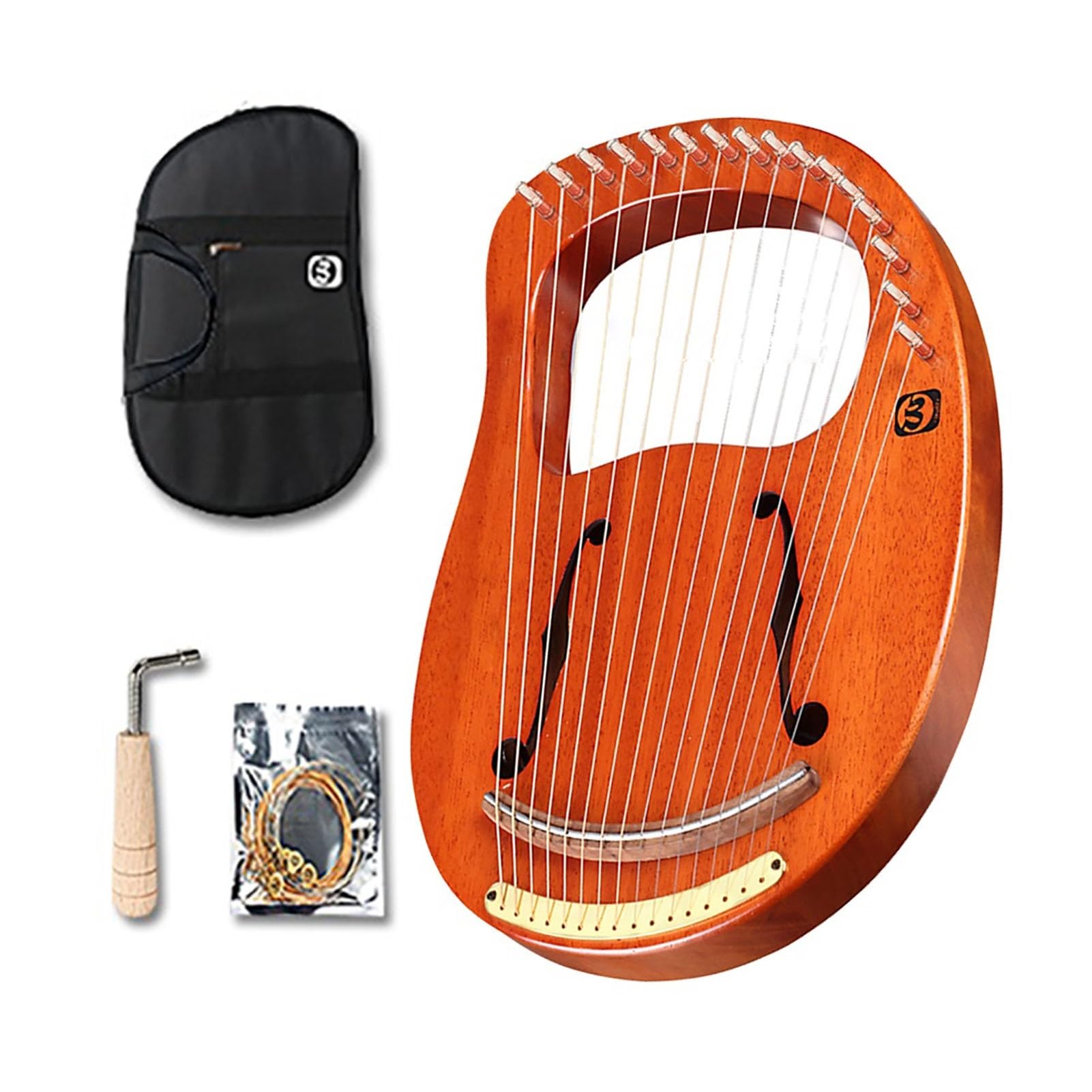 木製 10弦 ライアーハープ Amazon | BAMFY ライアーハープ 10弦、16弦 プロフェッショナル 楽器