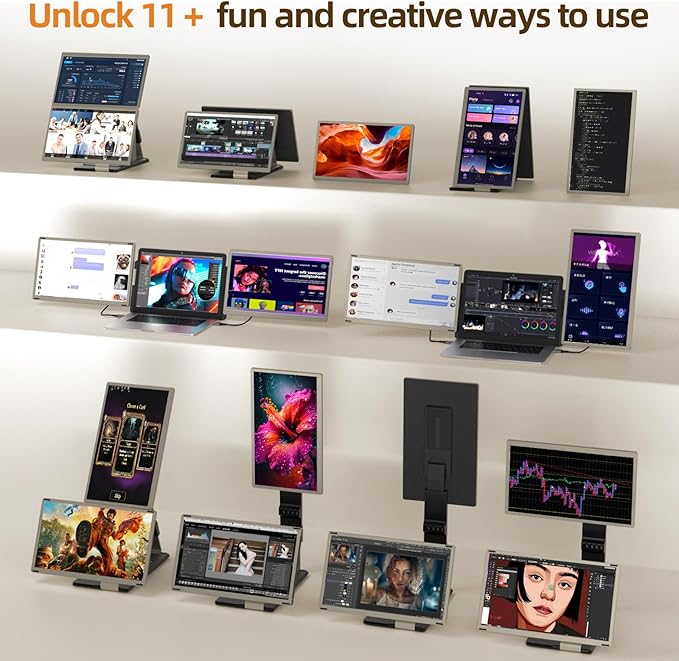 Monitor Extensor 15.6 FHD IPS miniatura 2