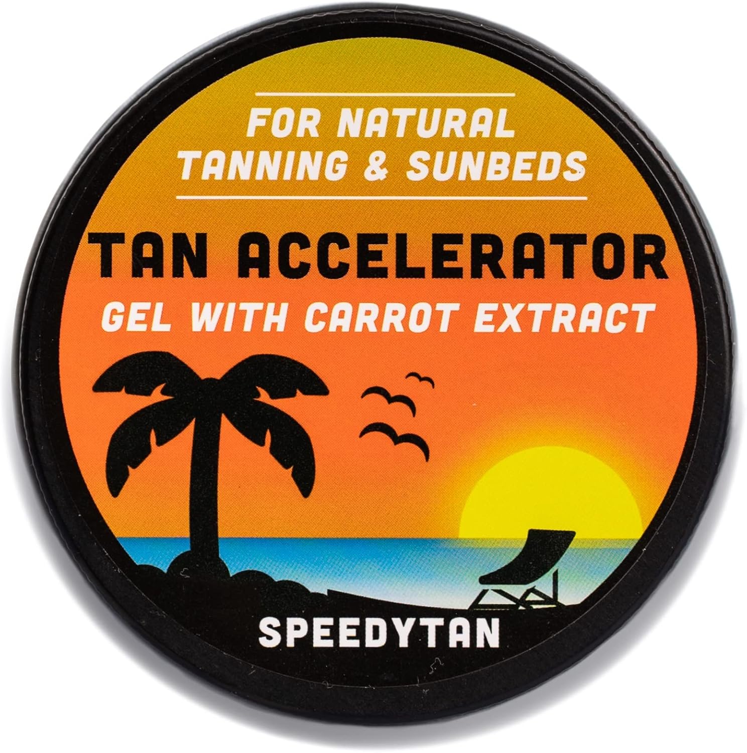 Premium Tan Accelerator Gel For Sunbed Use & Natural Tanning All