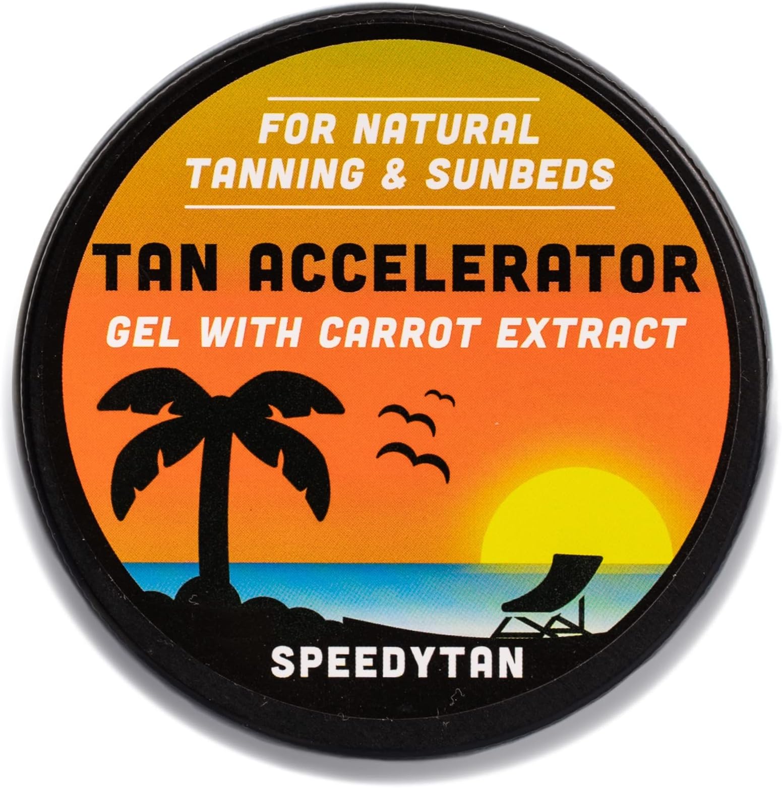 Premium Tan Accelerator Gel - For Sunbed Use & Natural Tanning - All Natural Tanning Accelerator With Carrot Tanning Oil - UK Based Brand