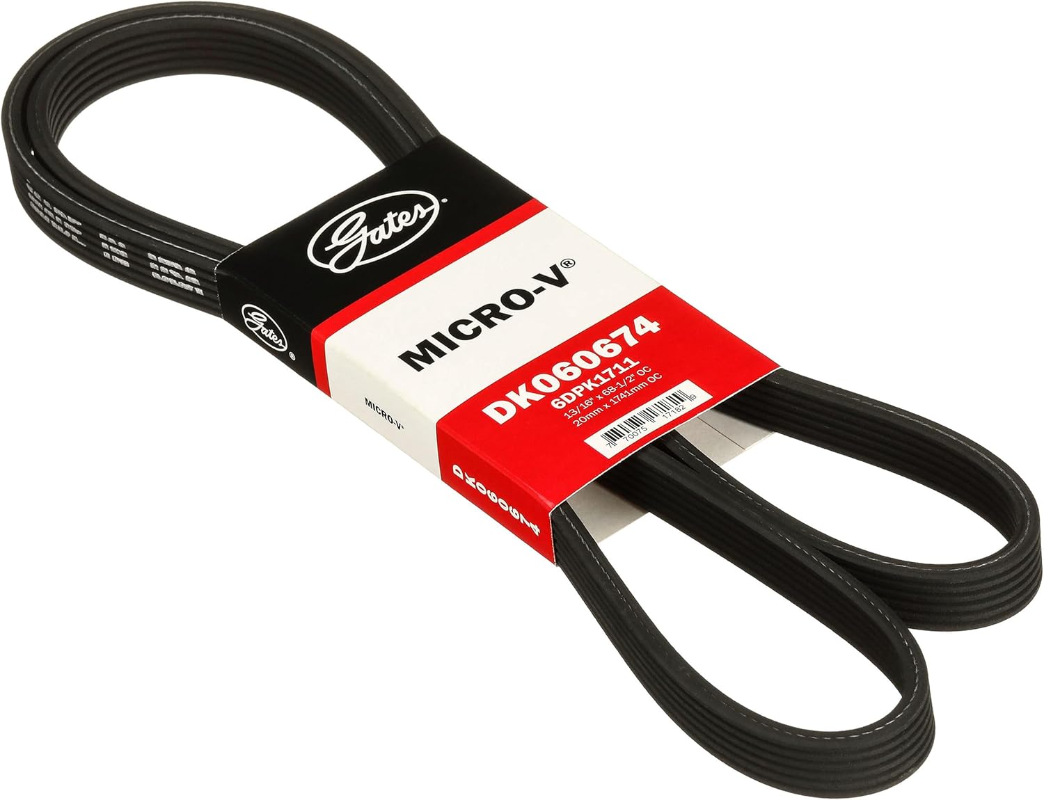 Gates DK060674 Micro-V Dual-Sided Serpentine Drive Belt