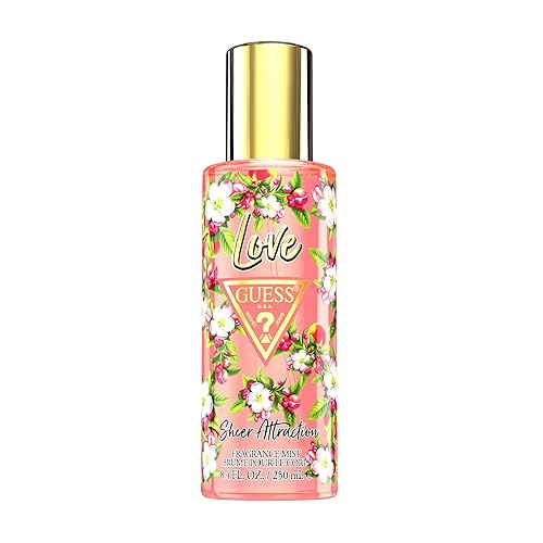 GUESS Love Sheer Attraction - Fragancia en espray de 8.4 onzas líquidas