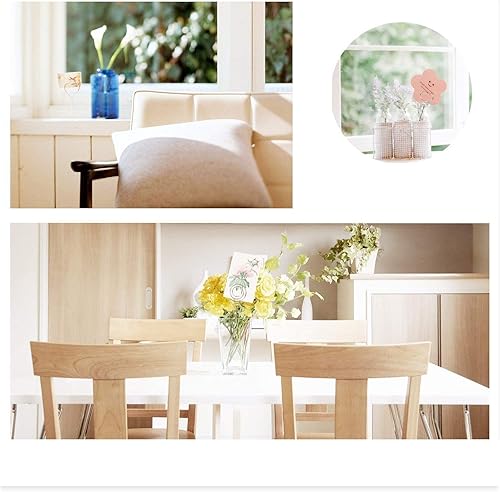 Miniatura 8 de Pública para tarjetas de lugar, 50 cables de abrazadera de metal plateado, para tarjetas fotográficas, notas de papel, soporte de clip para