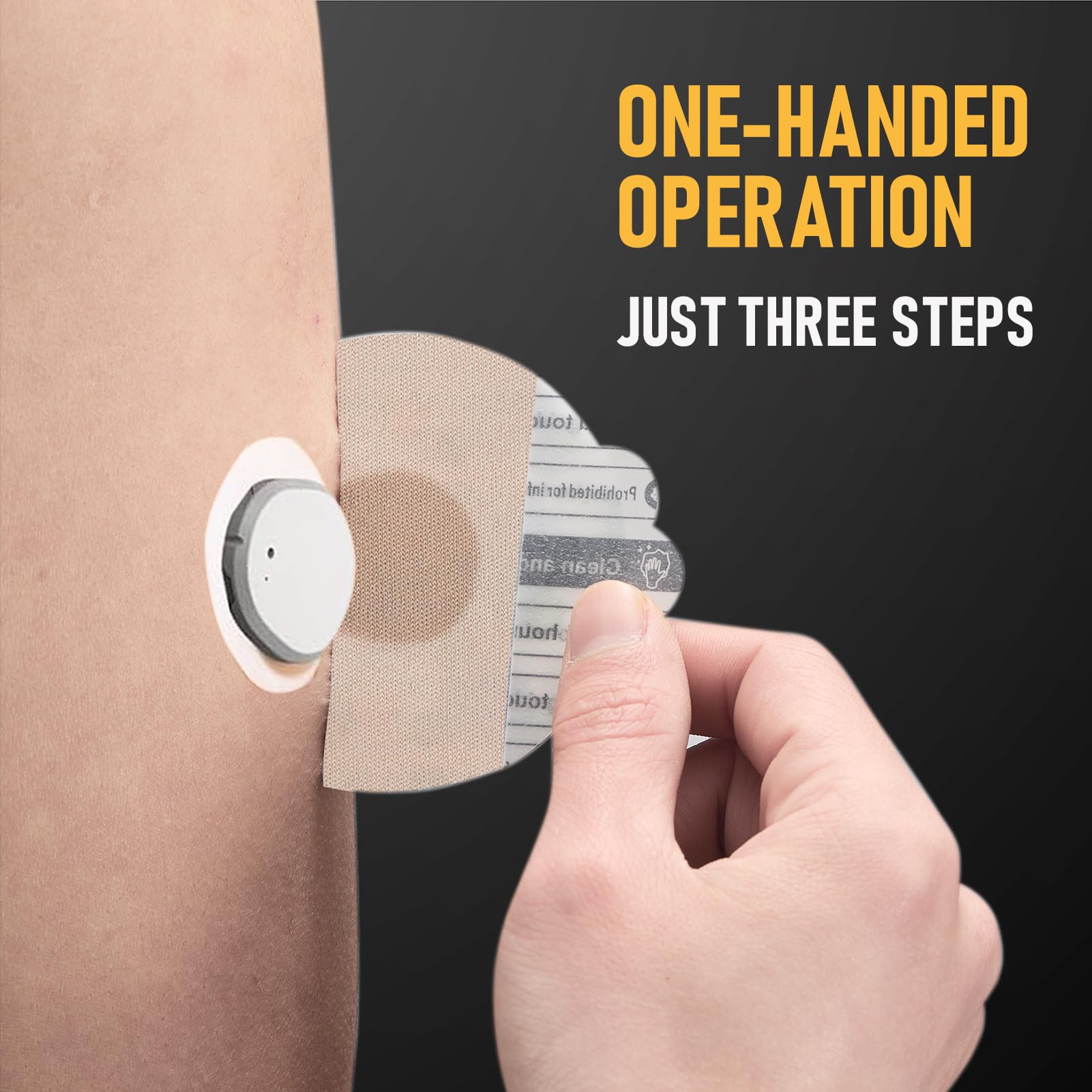ANGTICS Dexcom G7 - Toppe adesive impermeabili, 30 pezzi, per sensori CGM