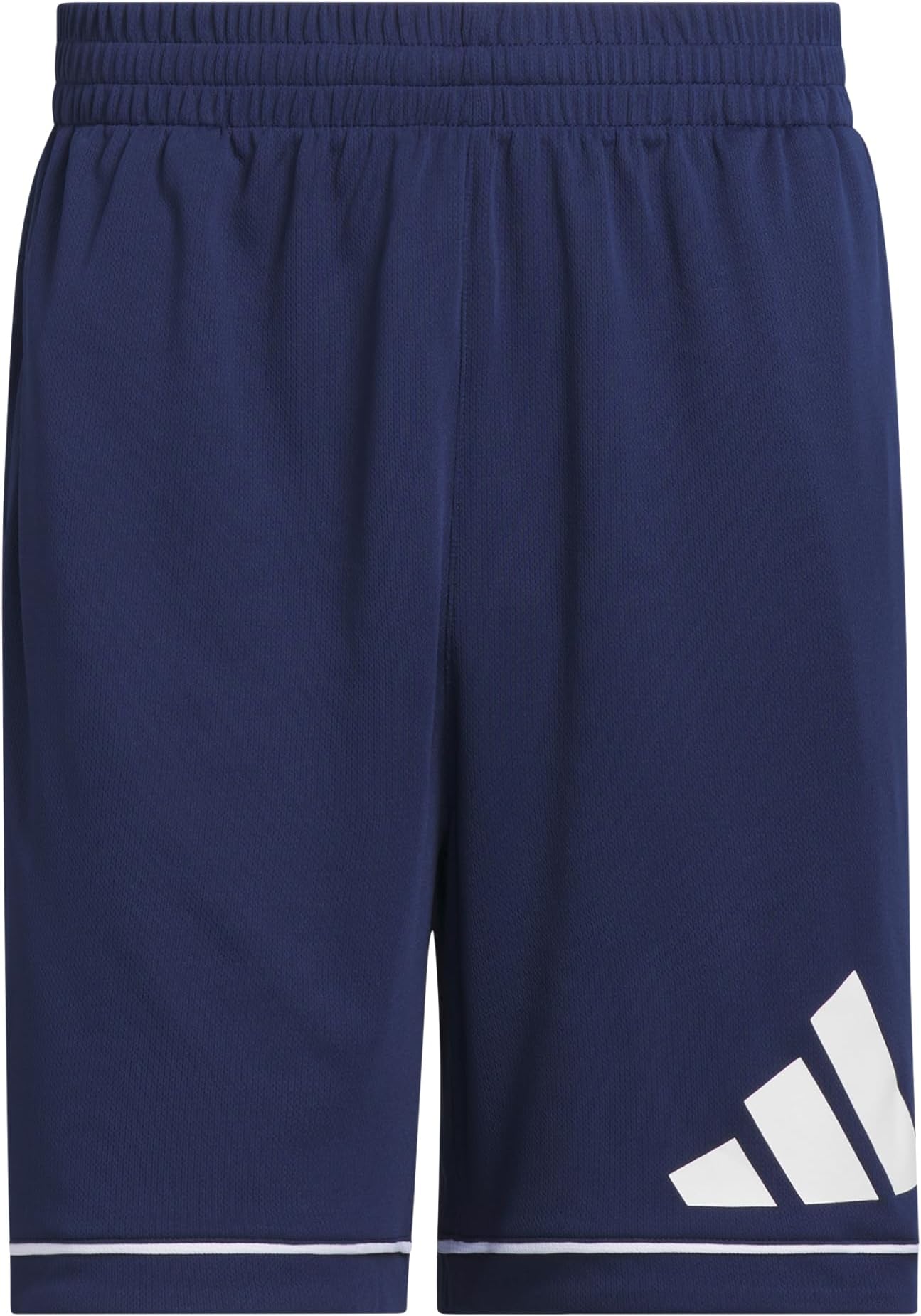 Men's Basketball Badge of Sport Short, Team Navy/Team Navy, L 5 inch