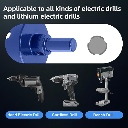 Diamond Hole Saw 110 mm with Centre Drill Hard Brazed Diamond Core Hole Drill Tile Drill Glass Drill for Tiles, Porcelain, Ceramic, Quartzite, Marble, Limestone - 8