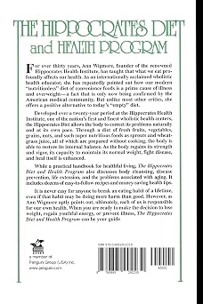 The Hippocrates Diet and Health Program: A Natural Diet and Health Program for Weight Control, Disease Prevention, and