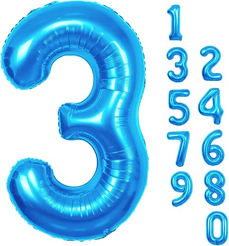 Miniatura 8 de Globo rosa intenso del número 9 de 40 pulgadas, decoraciones de cumpleaños de 9 años, globos rosados de nueve para decoraciones de cumpleaños de 9