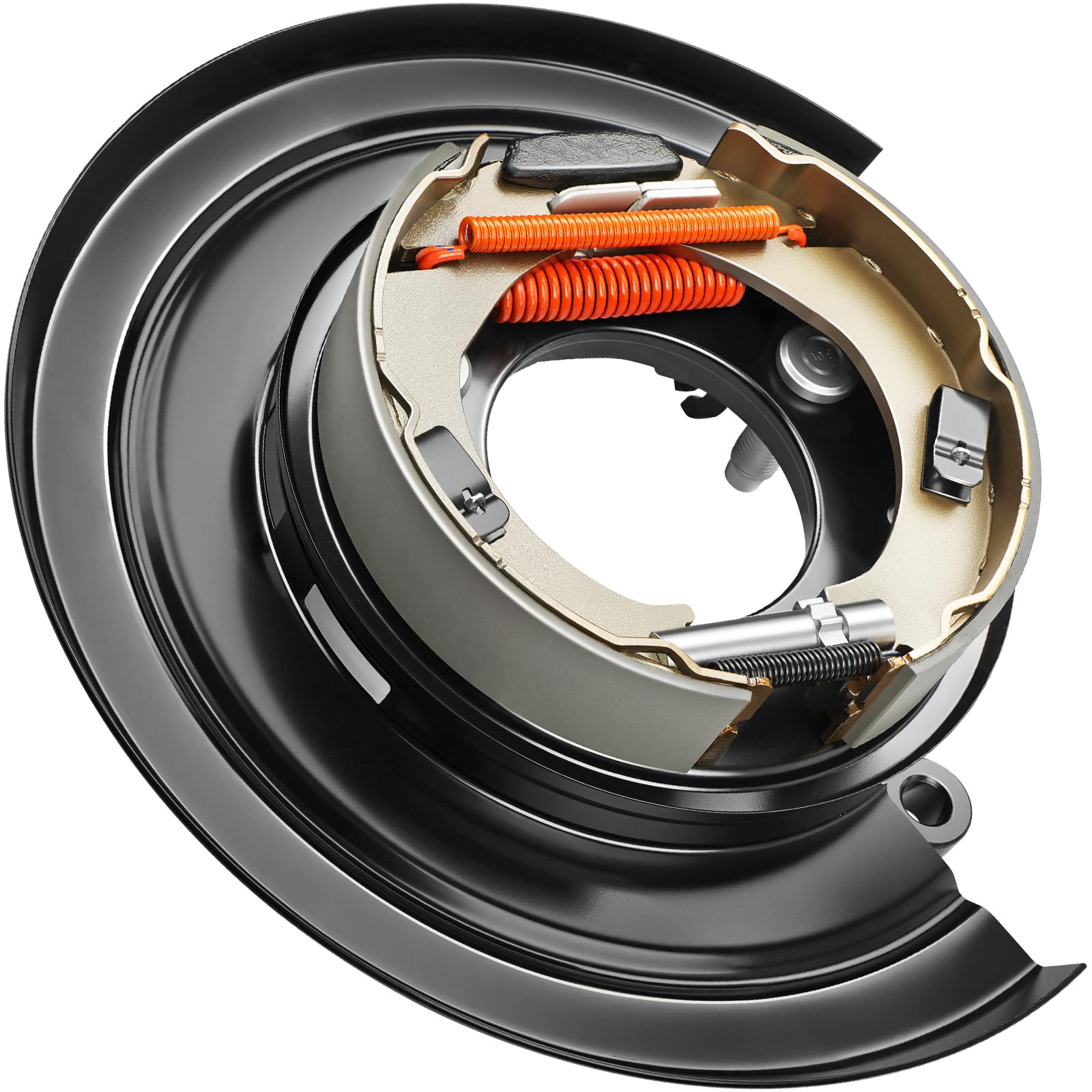 Orceed 926271 Rear Left Loaded Parking Brake Backing Plate Assembly, Fit for Ford F-250 1999, F-250 Super Duty 1999-2004, F-350 Super Duty 1999-2004,