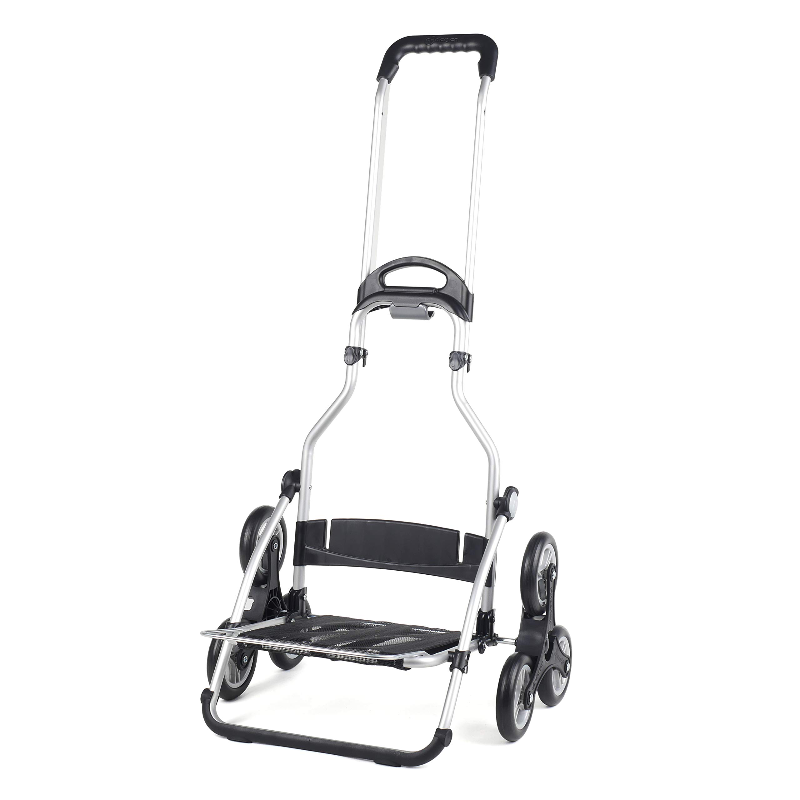 ANDERSEN Einkaufstrolley - Treppensteiger Royal Shopper Ole schwarz 47 L Handwagen,modisch,Shopping, Aluminium, klappbar, Räder abnehmbar, ...