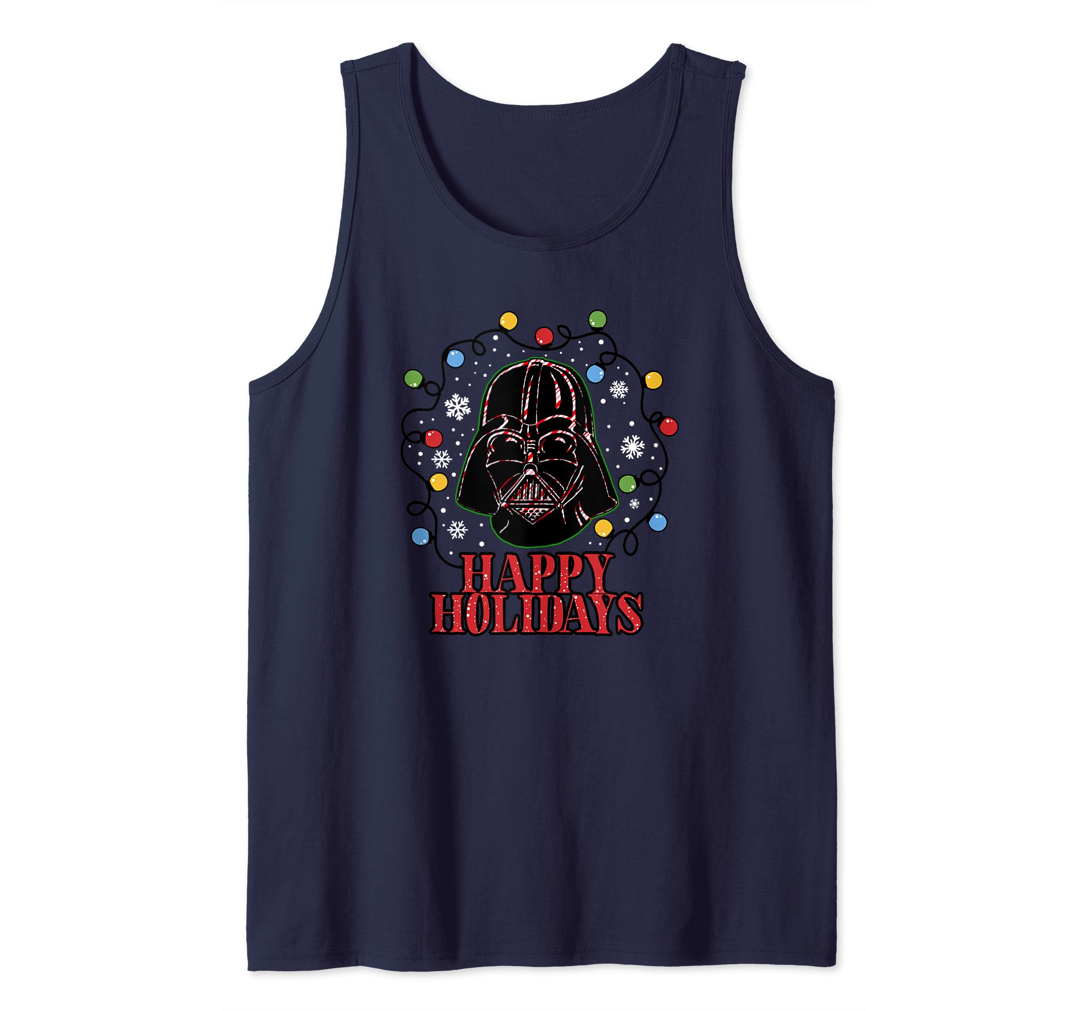 Darth Vader Lights Tank Top : Fini les Pulls de Noël Trop Chauds - 2