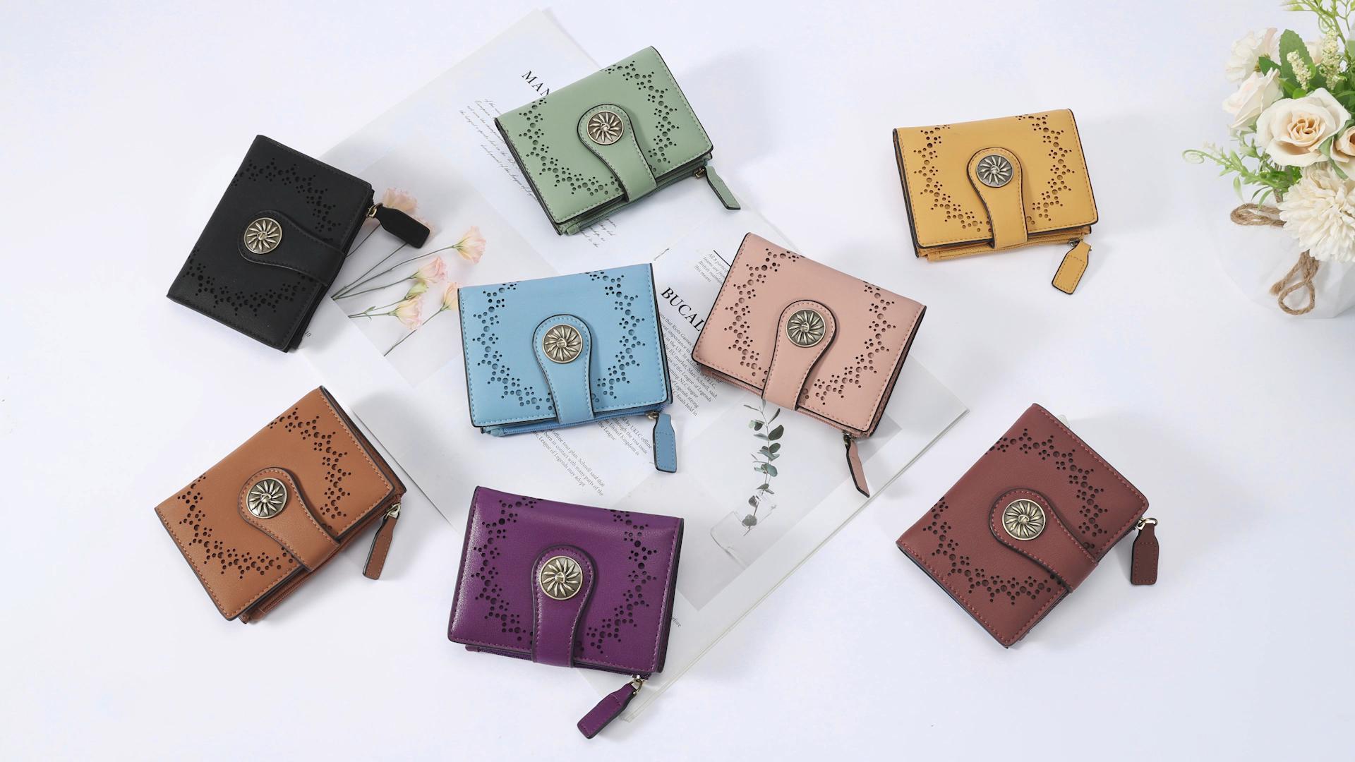 Amazon.com: Tipmile Small Wallet for Women Bifold RFID Blocking