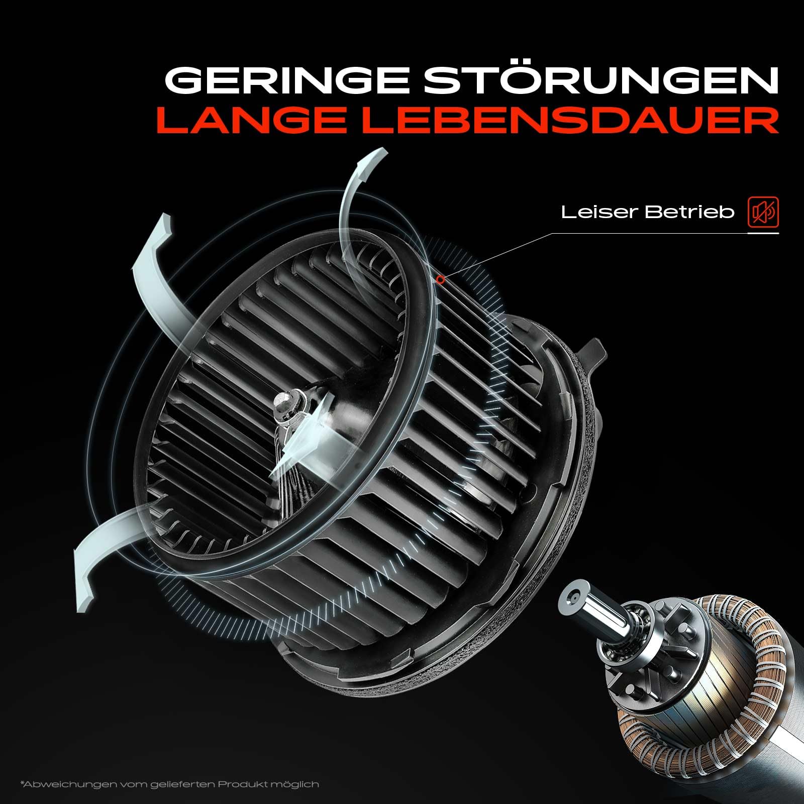 Frankberg D.a.f 65 75 85 Cf 1998-2013 Dmuchawa silnika przedniego LHD Replace # G524810130101