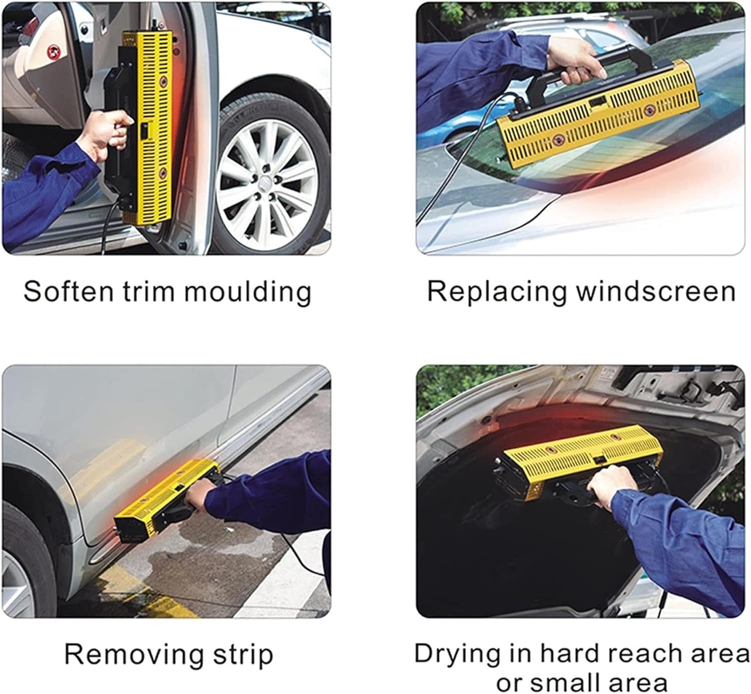 Infrared Paint Curing Lamp - Handheld Paint Dryer for Car Body Repair, 110V/220V, Auto Bake Heater for Fast Drying and Curing Paints in Automotive Applications