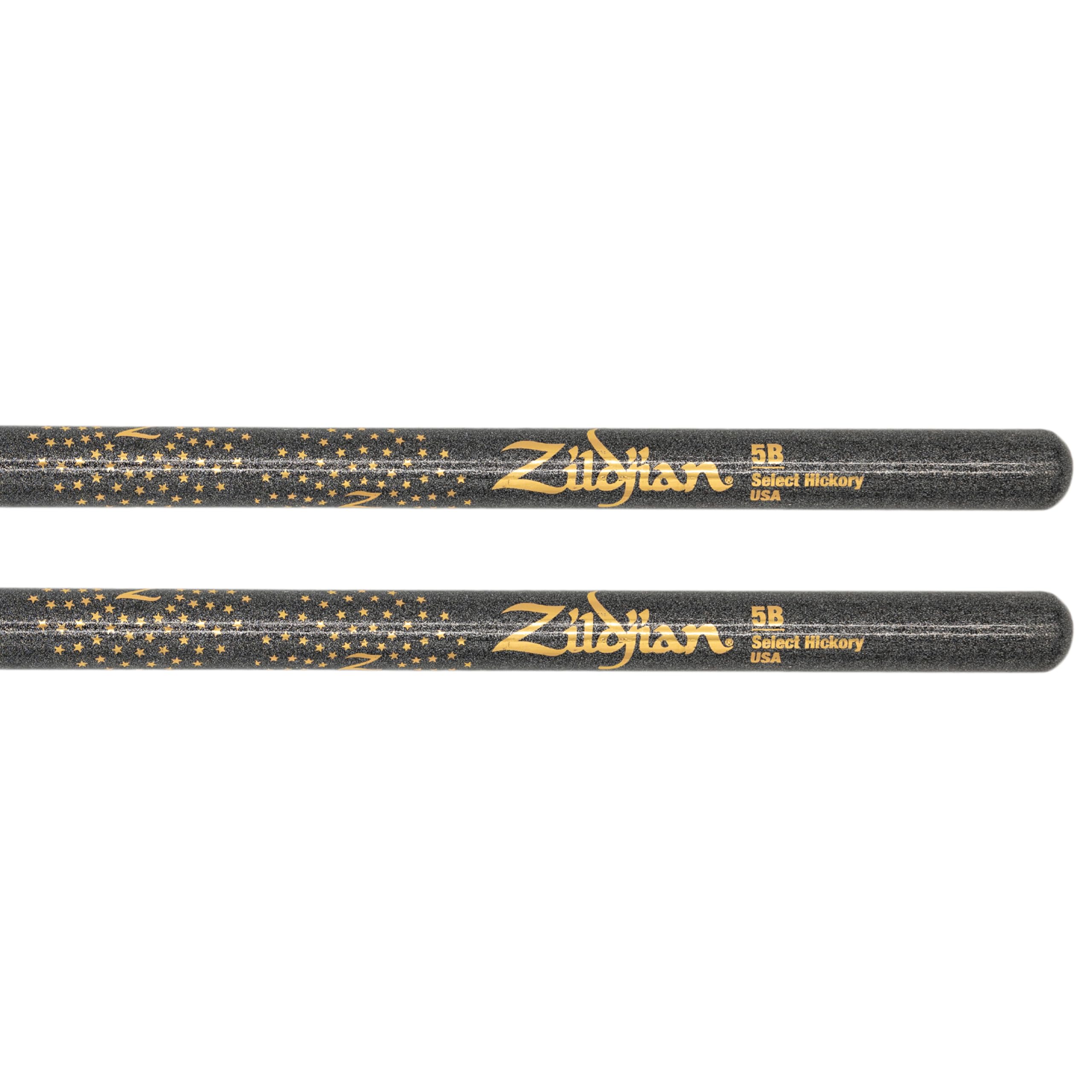 Zildjian Z Custom Limited Edition - 5B Black Chroma Nylon Tip Drumsticks (Z5BCBN-ZC) - Image 2