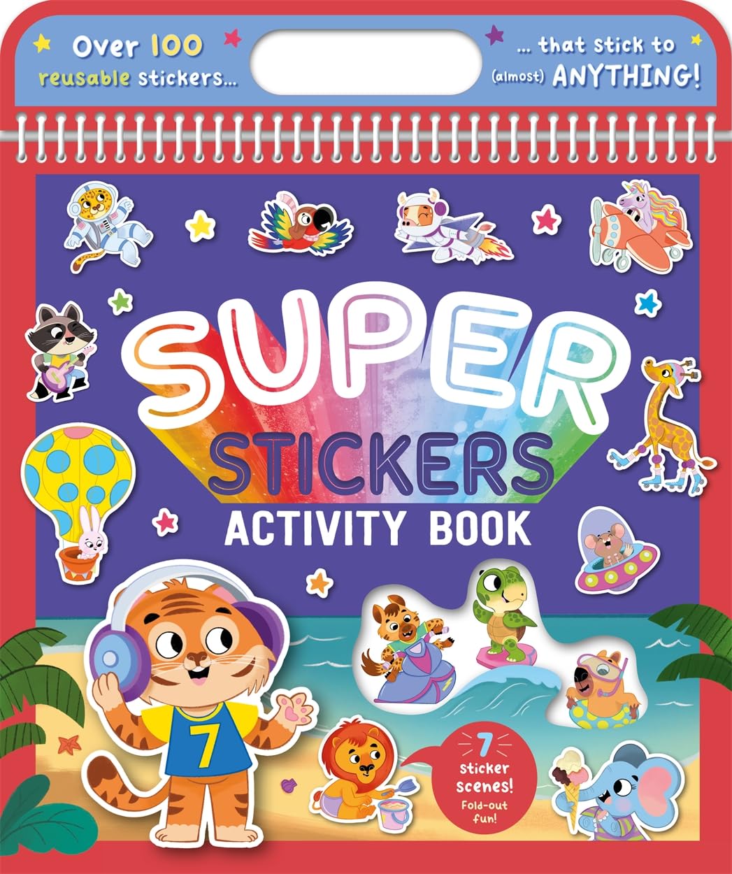 Super Stickers Activity Book (Over 100 reusable stickers and sticker scenes)