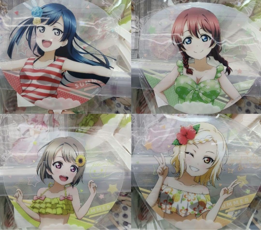 Amazon.co.jp: ラブライブ 虹ヶ咲学園 ニジガク クリアうちわ全種類