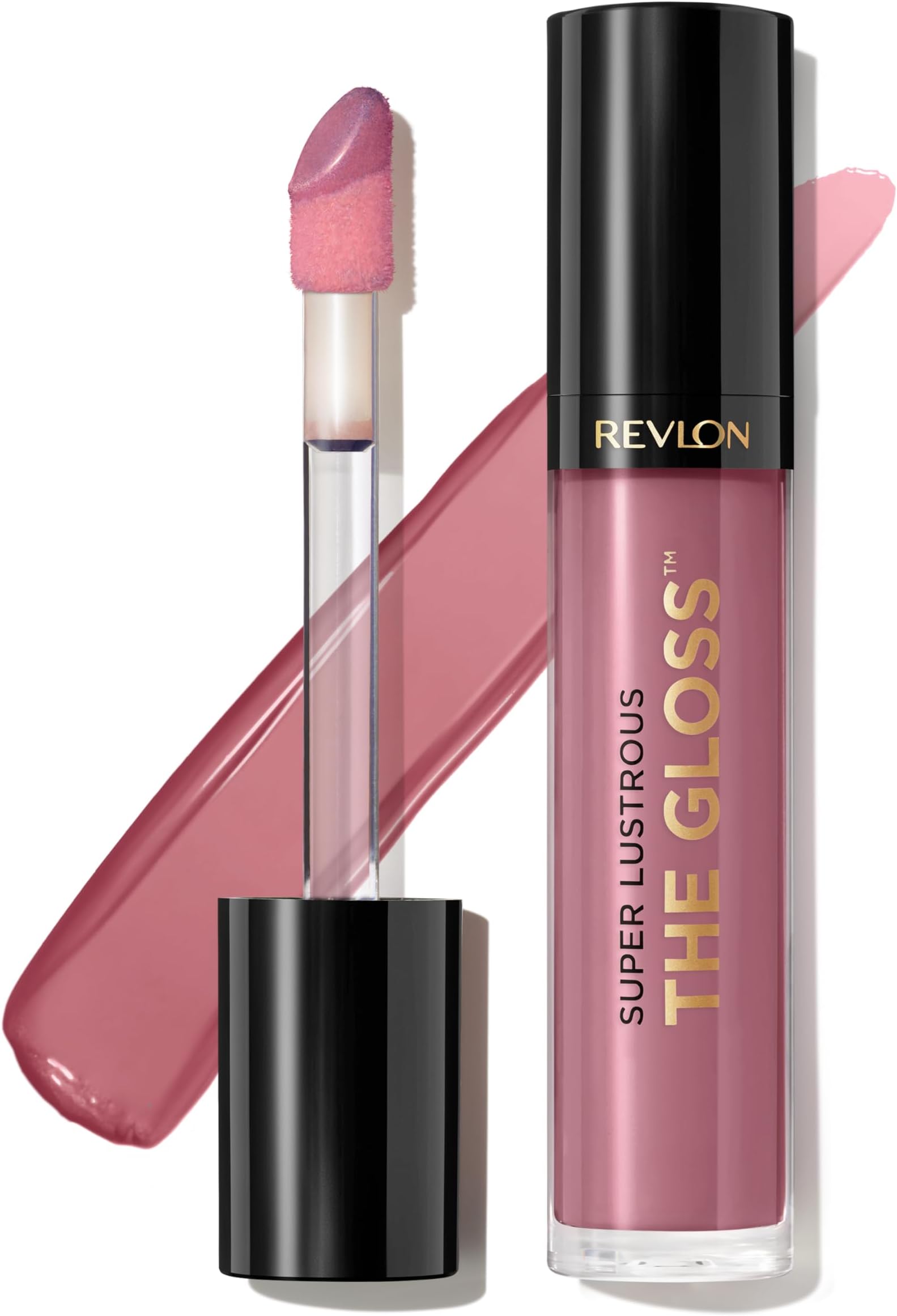 Super Lustrous Lip Gloss, High Impact Lipcolor with Moisturizing Creamy Formula, Infused with Agave, Moringa Oil, & Cupuacu Butter, Taupe Luster (306)