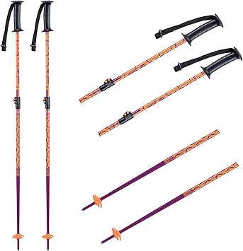 Amazon K2 ガールズ スキーポール ガールズ スプラウト パープル 長さ 75 105cm 10e3021 ケーツー K2 ストック ポール