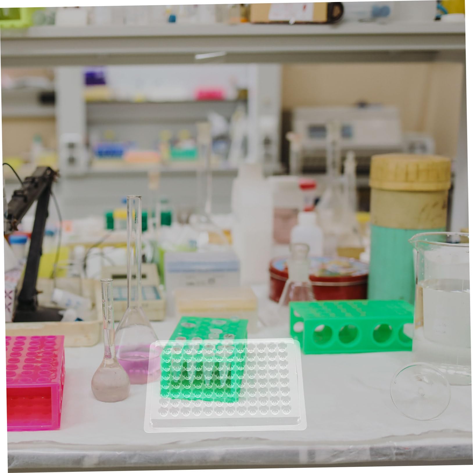 CIYODO Well Reaction Plate Laboratory Cell Culture Plate Set Minimalist Design for Easy Sample Handling