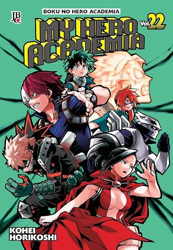 My Hero Academia vol. 22 — capa da edição JBC