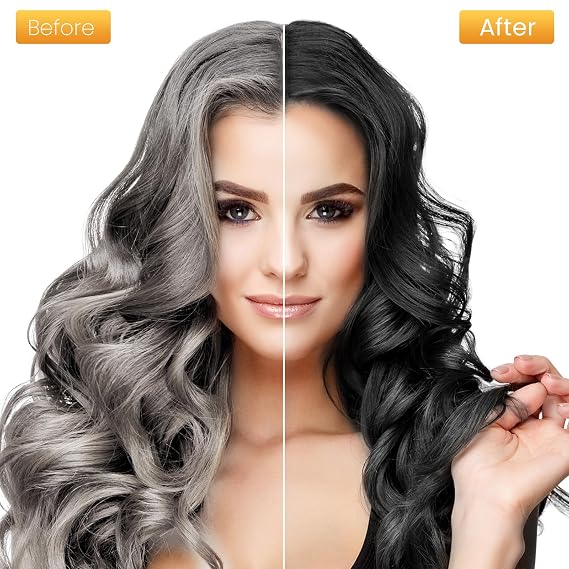Hair Dye Shampoo and Hair Mask