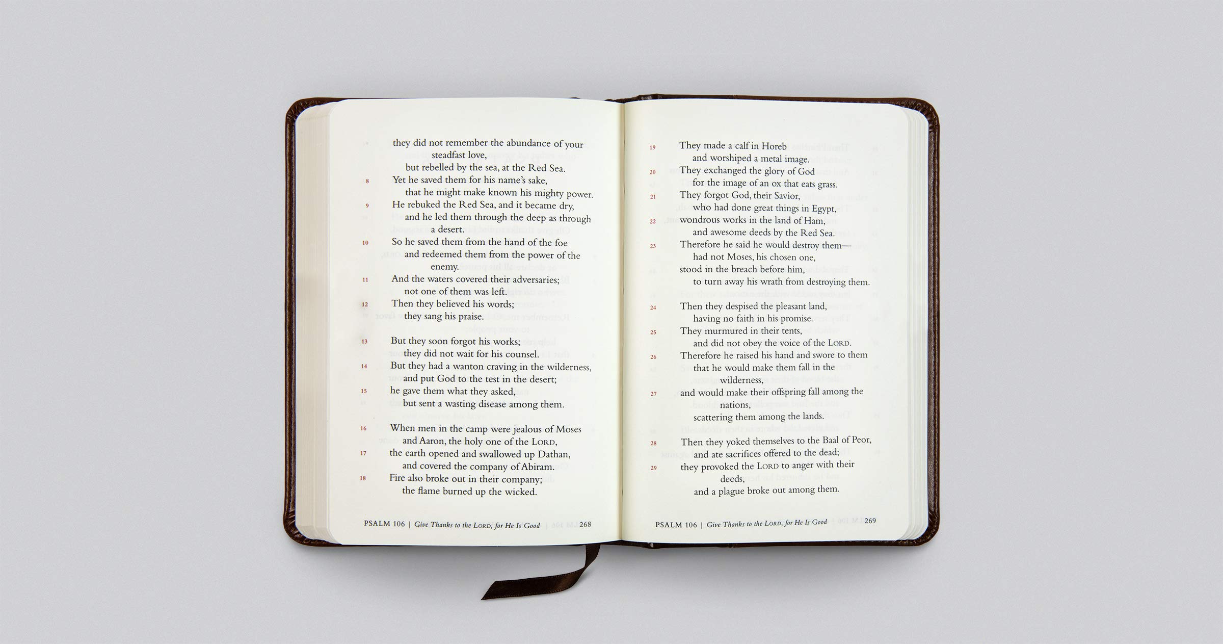 Psalms-ESV-Timeless Design: English Standard Version, Brown/walnut, Trutone over Board, Timeless Design