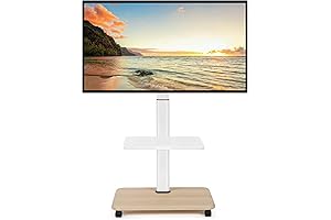 Rolling TV Stand for Dorm Room