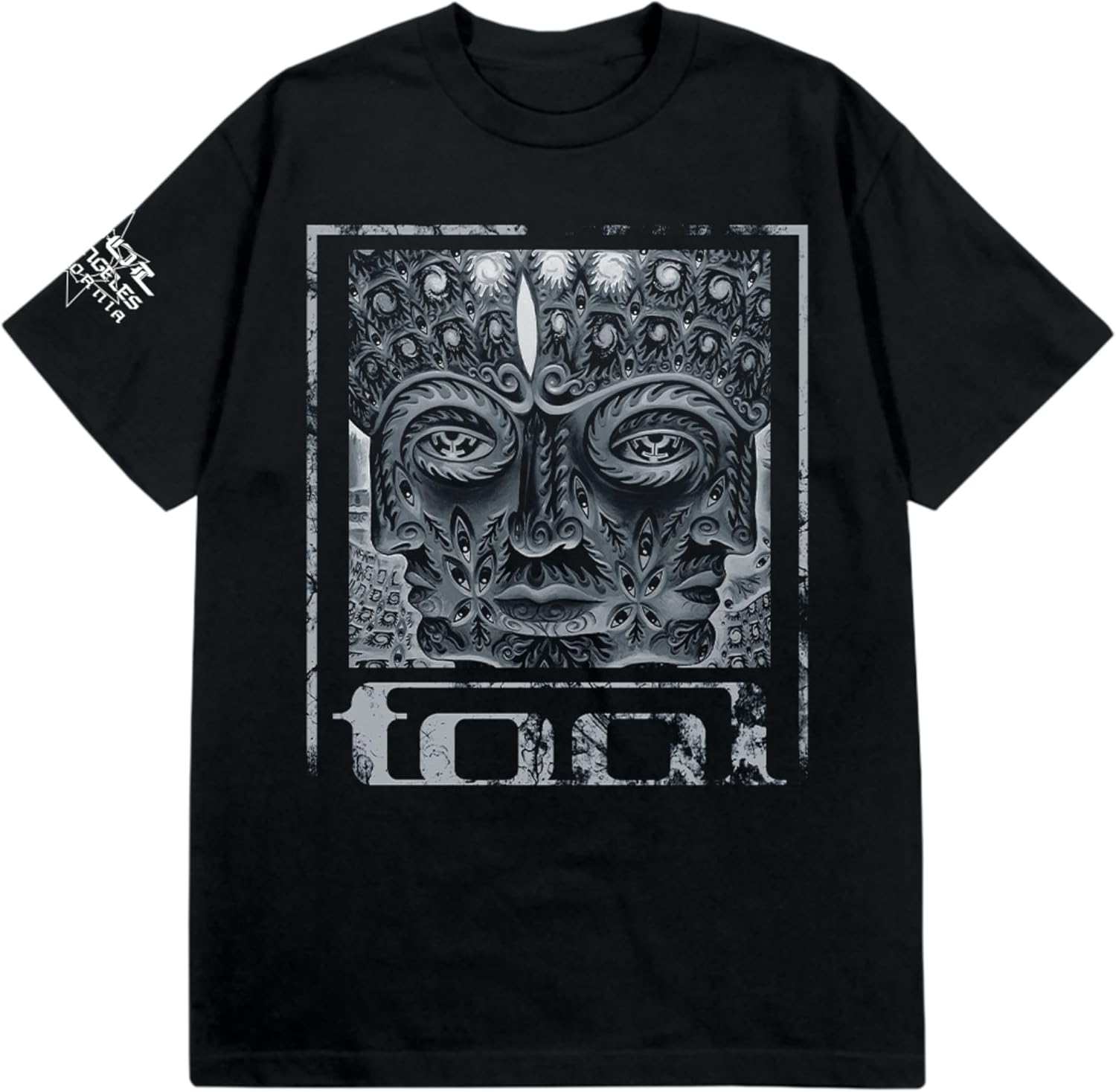 Tool T Shirt for Men & Women 1000 Days Album Black Graphic Crew Neck Short Sleeve Tee - Rock Band Tshirts