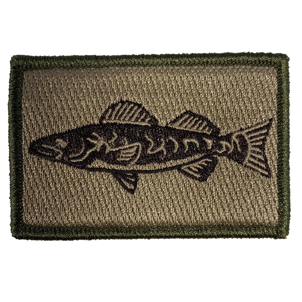 Tactical Wildlife Walleye Patch - Multitan