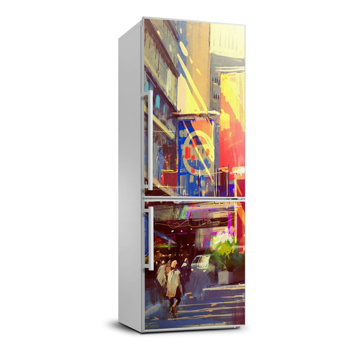 Cubierta de refrigerador autoadhesiva 60x180 cm para renovar cocinas anticuadas