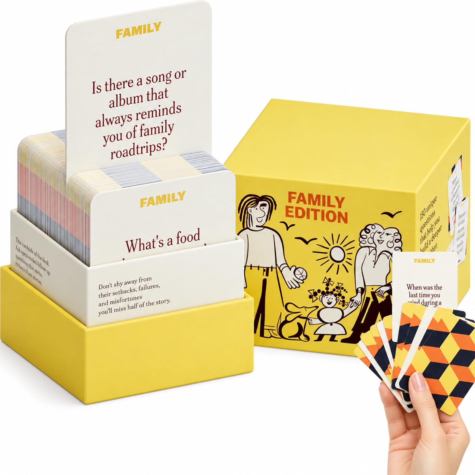 Kuwuarg Family Card Games, 150 PCS Card Games for Families and Couples