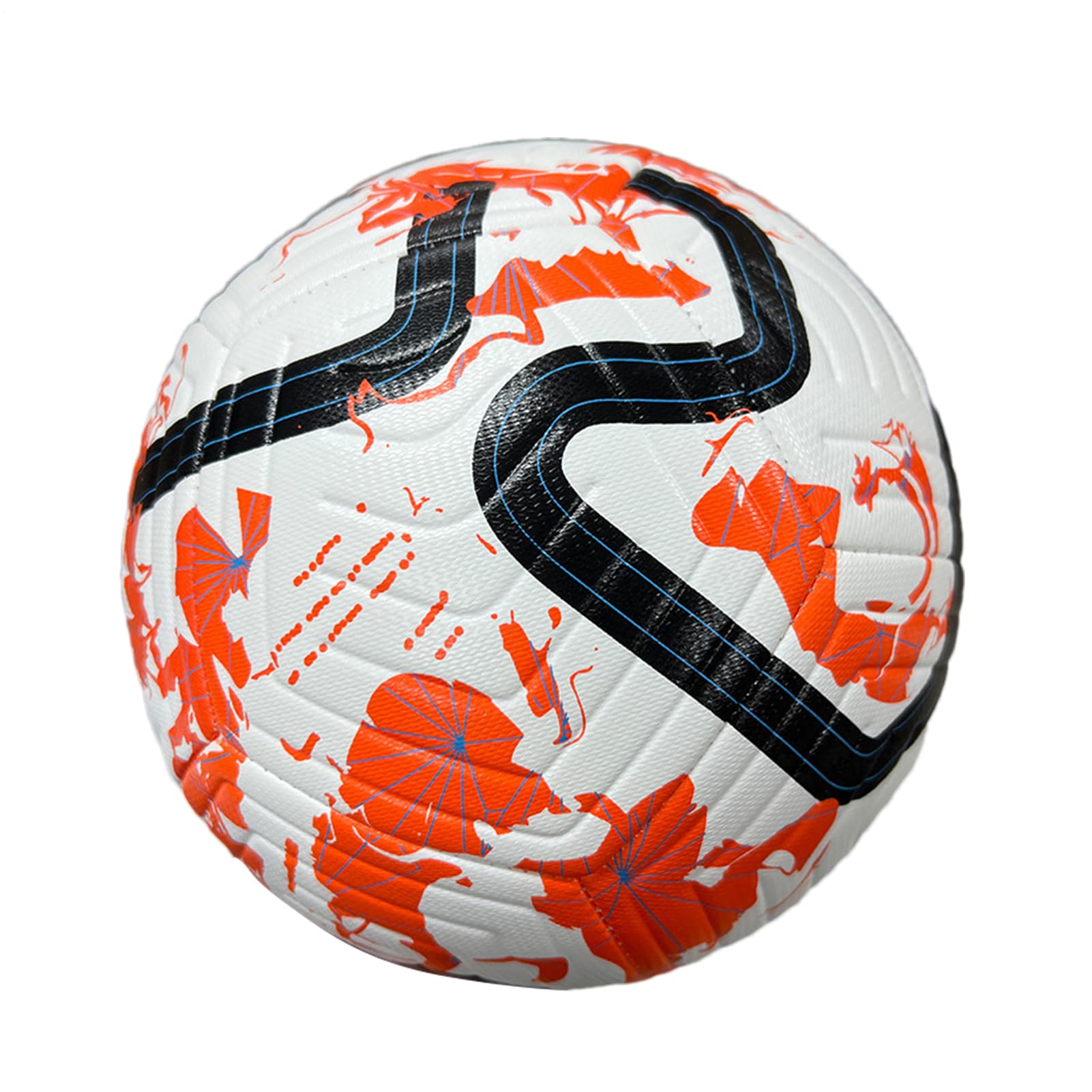 PU Machine Stitched Soccer Ball – Official Match And Training Ball For Primary & Secondary School Clubs | Lightweight 21.5cm Diameter Football For Kids Youth Matches