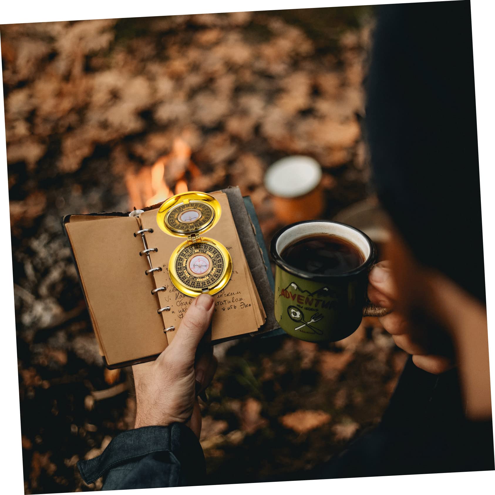 Toddmomy 4pièces Boussole Automatique De Boussoles Rondes Étanches pour Camping Et Randonnée Compagnon De Navigation Pratique Et Précis