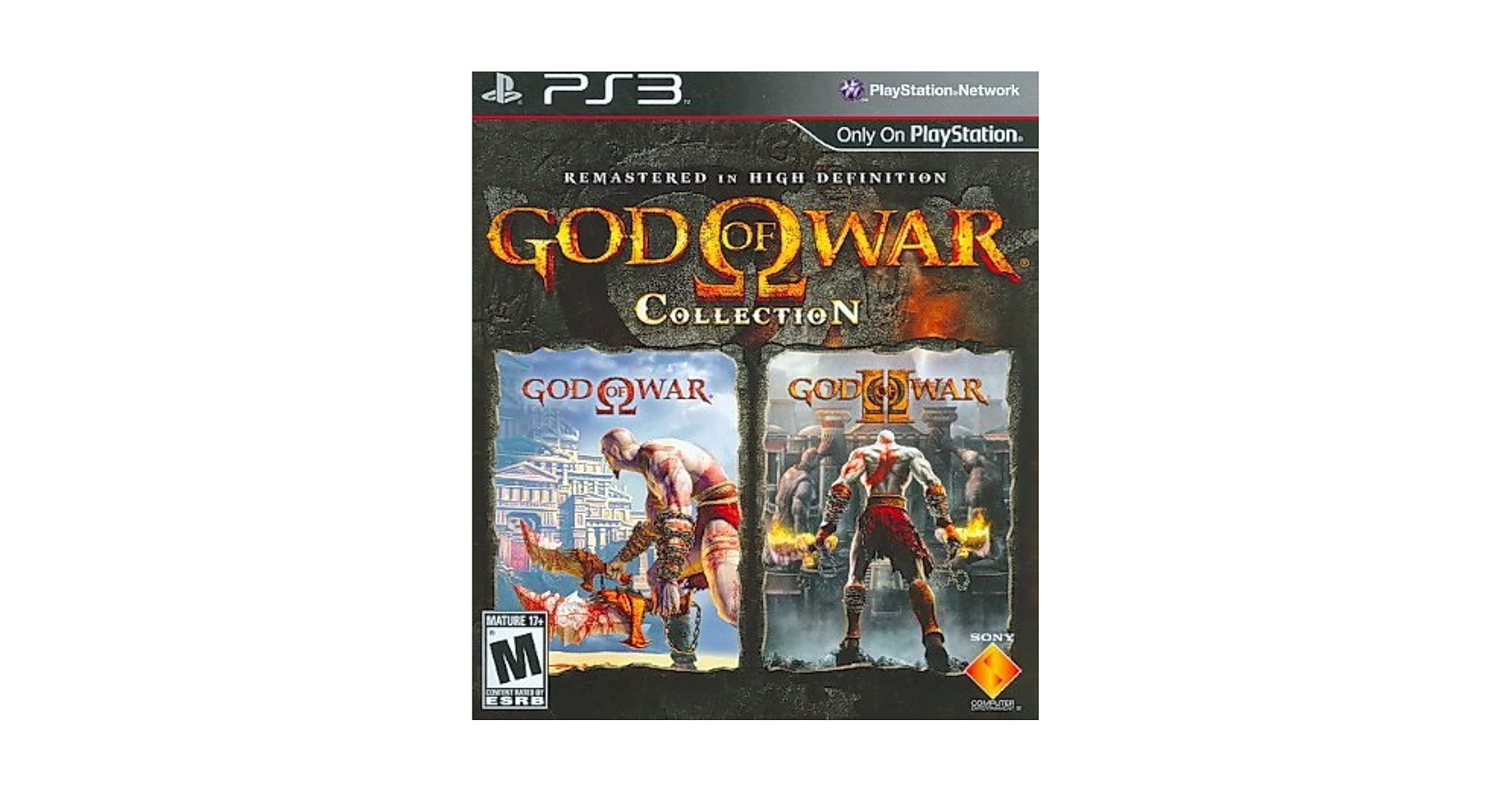 輸入版 God of war 1&2 collection not boxed Amazon | God Of War 1 & 2 Collection (PS3 - NOT BOXED) (輸入