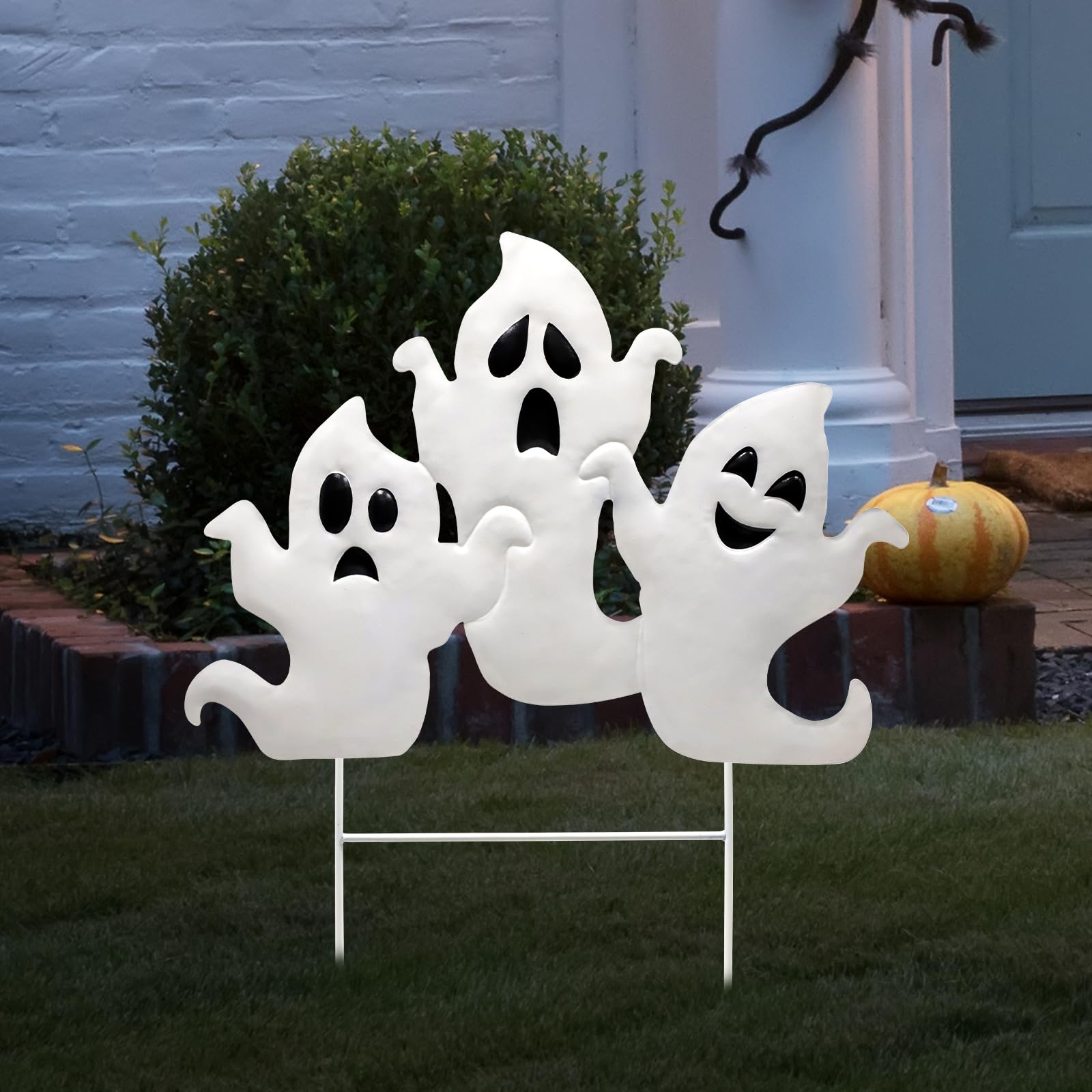Haloyo® Fantasma Gonfiabile Da 2,4 M, Decorazione Di Halloween, Fantasma Gonfiabile, Per Feste Di Natale Allaperto Giardino Prato 90023783