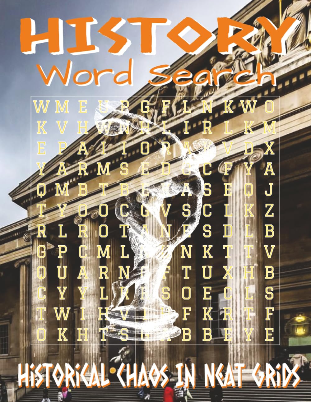 History word search puzzle book - Large print: Word Searches with Easy-to-Read Print about Historical Words and Meanings | 8.5 x 11 inches, 110 pages ... for vacations, holidays, and quiet free time