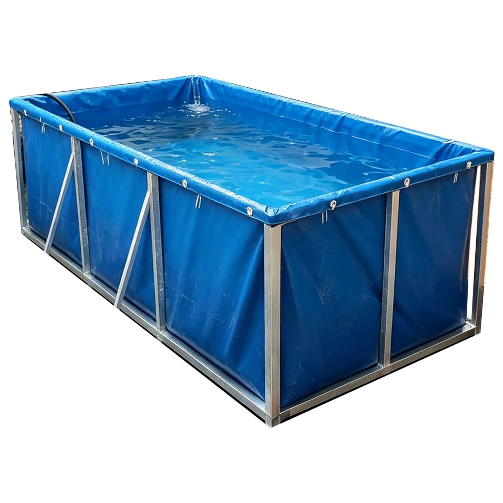 Étang à poissons pliable en toile hors sol haute densité