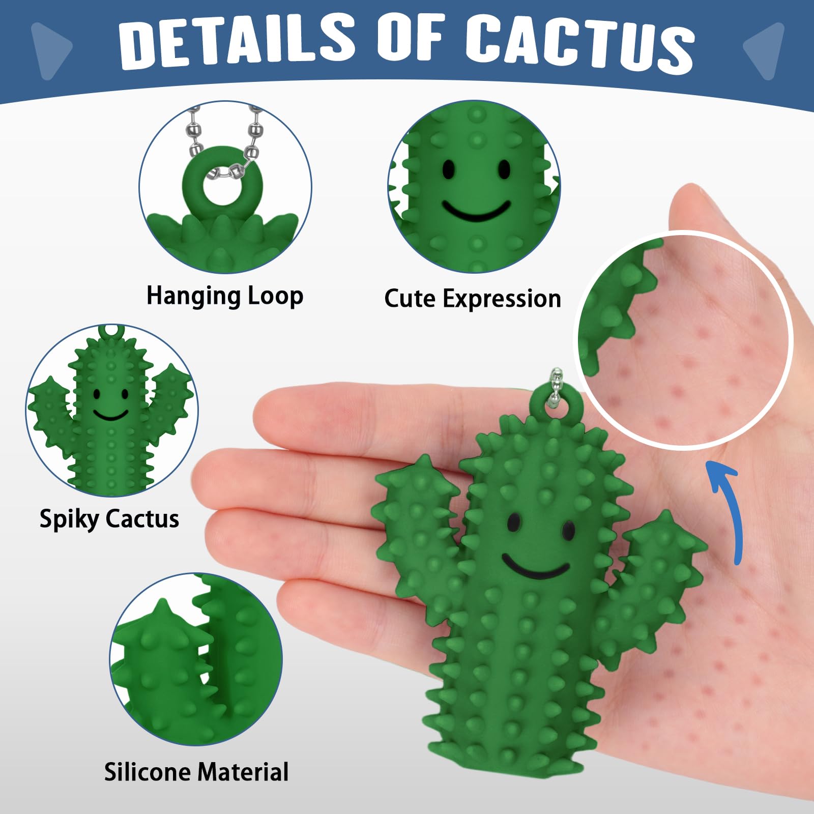 Kaktus Fidget Toy Für Erwachsene - Sensorisches Spielzeug Gegen Stress