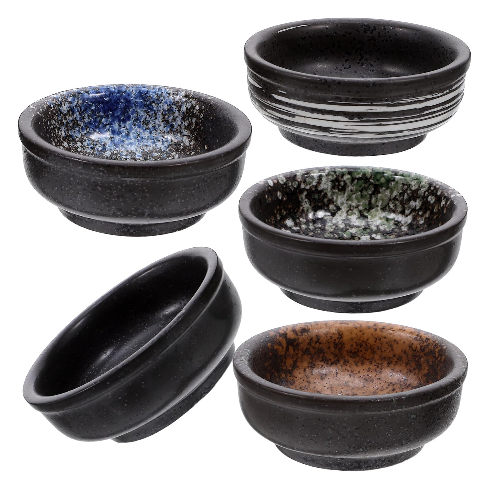 Coupelles à sauce japonaise en céramique VANZACK : finissez-en avec les sauces qui débordent