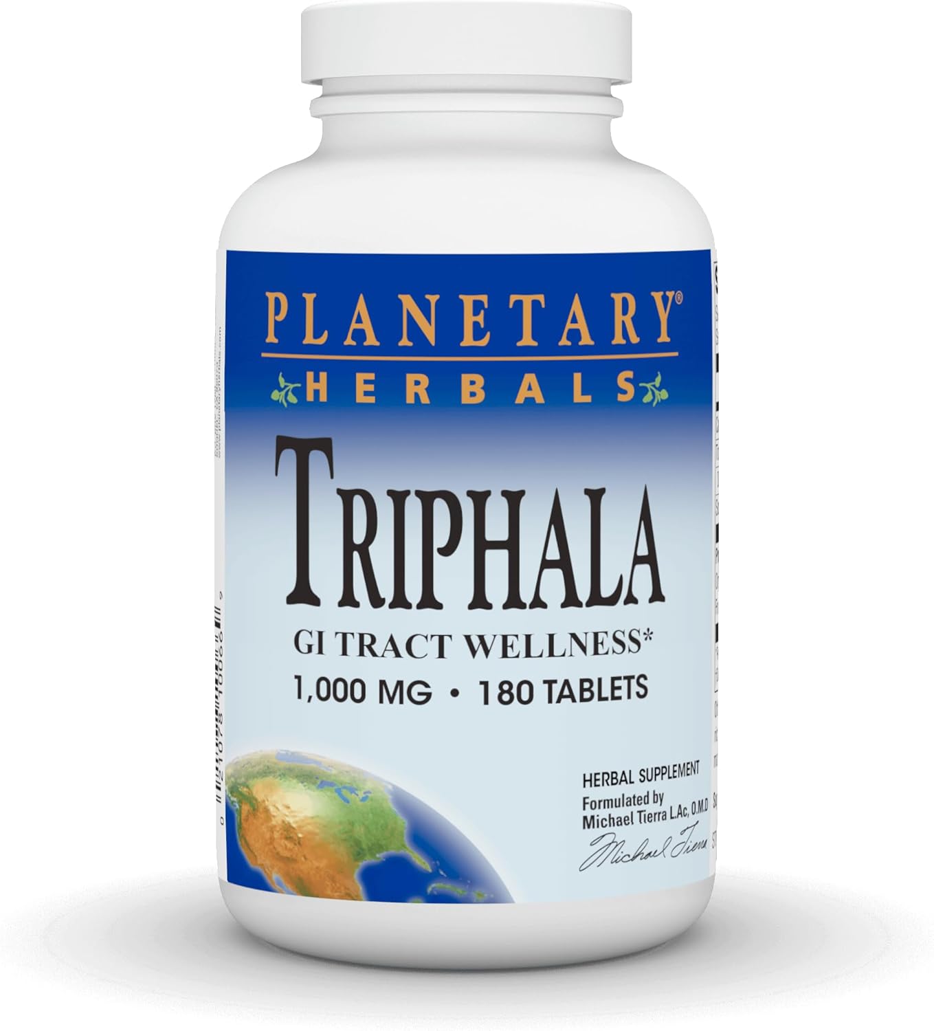 Planetary Herbals Triphala Limpiador Interno 1000mg para el bienestar del tracto gastrointestinal – 180 Tabletas Planetary Herbals Triphala Limpiador Interno 1000mg para el bienestar del tracto gastrointestinal – 180 Tabletas