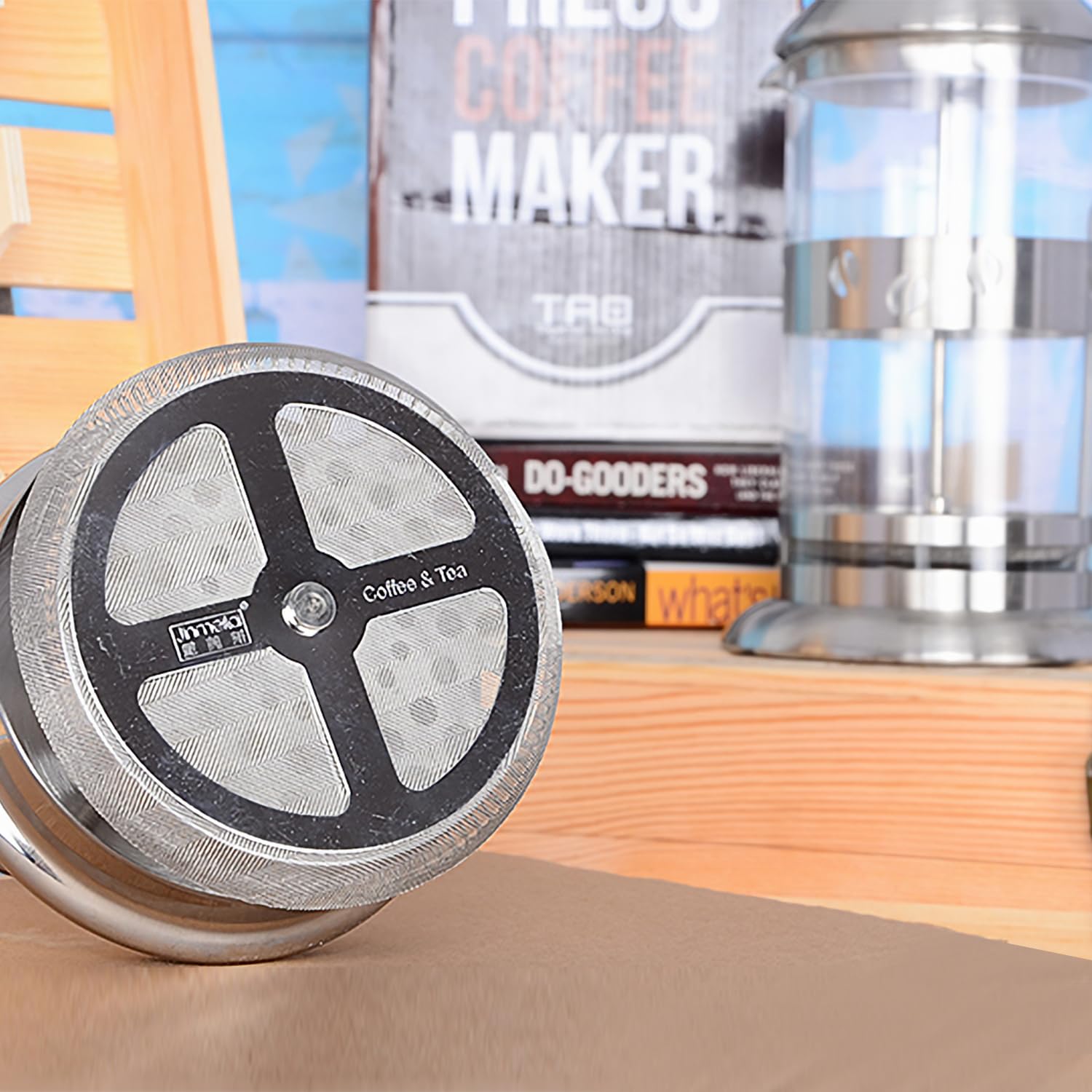 Filtri Ricambio French Press - Acciaio Inox, 6 Pezzi - Foto 7